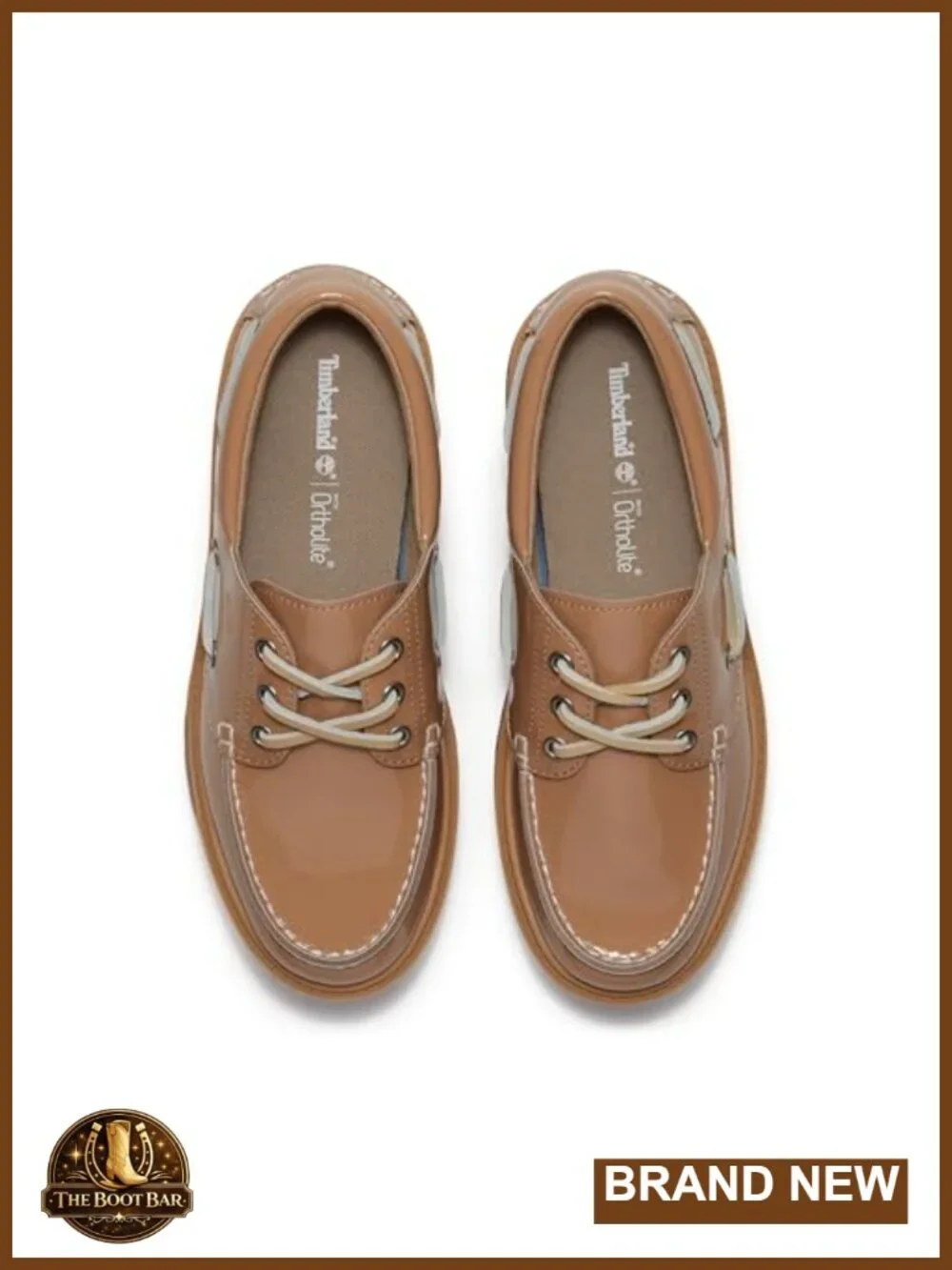 Premium Leather Platform Boat Shoe with Lightweight Cushioned Insole